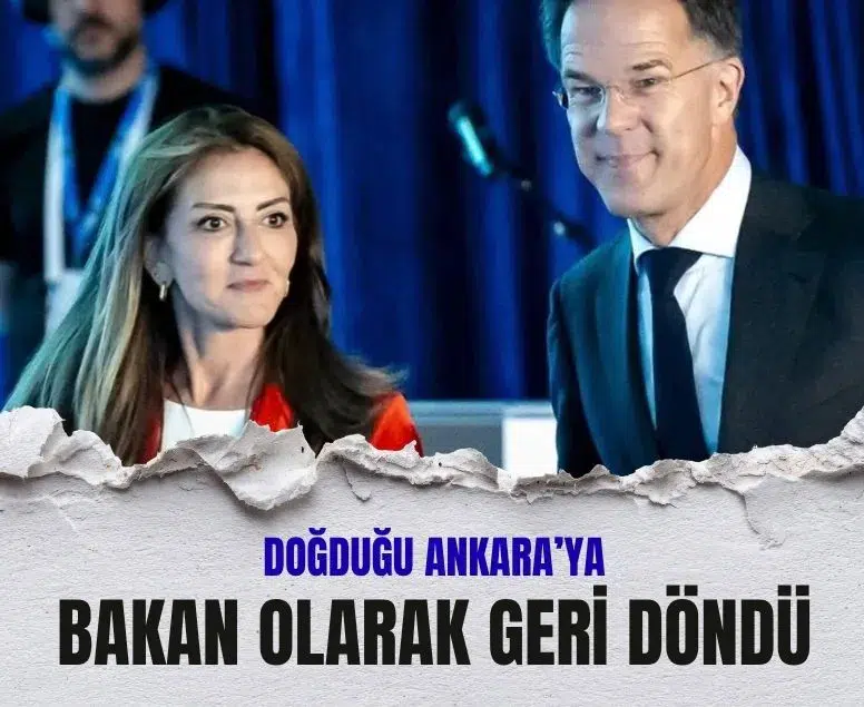 Dilan Yeşilgöz doğduğu şehir Ankara'ya NATO zirvesi için bakan olarak döndü