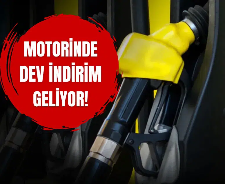 Motorin fiyatlarına dev indirim geliyor: Tabelaya 6,60 lira düşüş yansıyacak