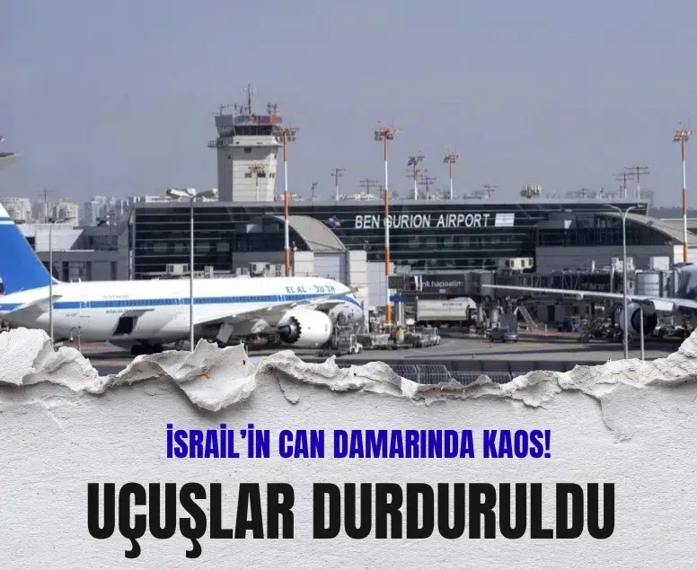 İsrail'de havalimanı çalışanları iş bıraktı: Uçuşlar aksadı