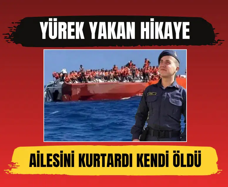 Girne'deki feribot faciasında Uzman Çavuş Fahri Ateş ailesini kurtarıp şehit oldu