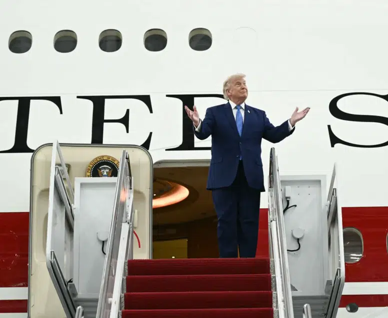 NATO Zirvesi sonrası film gibi aldatmaca: Air Force One yem olarak kullanılmış!