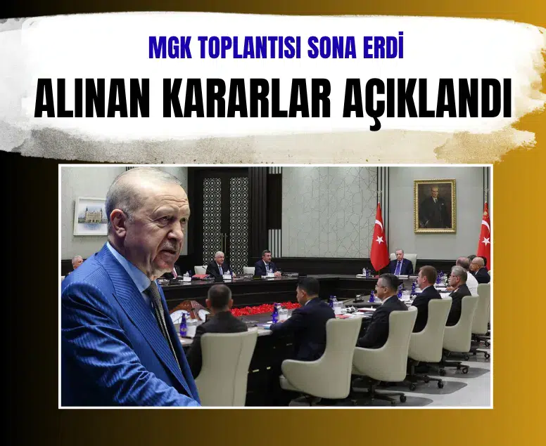 Milli Güvenlik Kurulu kararları açıklandı: Terörsüz Türkiye vurgusu