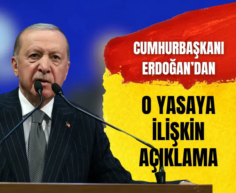 Erdoğan'dan Milli Dayanışma ve Toplumsal Bütünleşme teklifi açıklaması