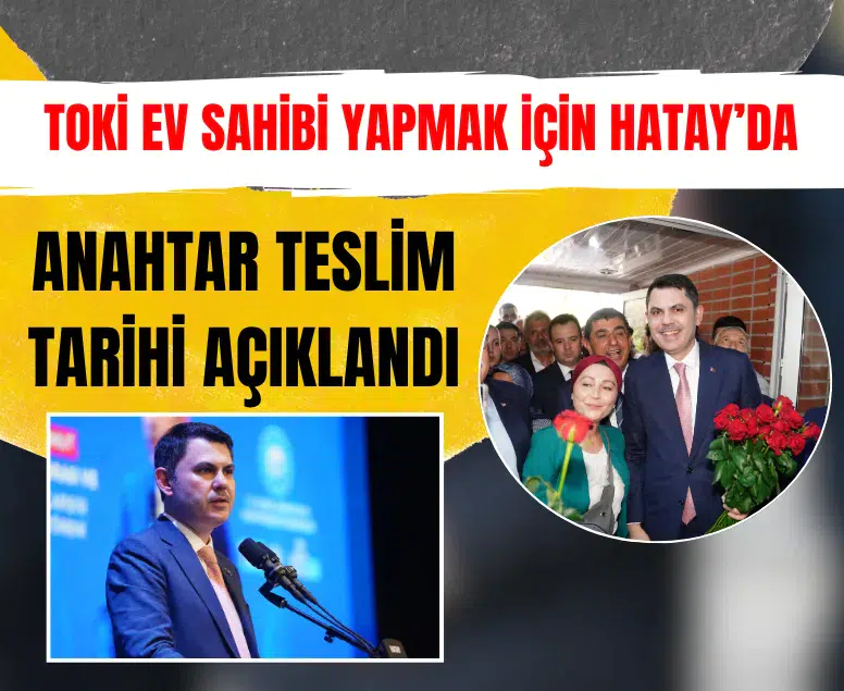 Hatay'da sosyal konutlar için kura çekildi: Teslimler ekim ayında başlayacak