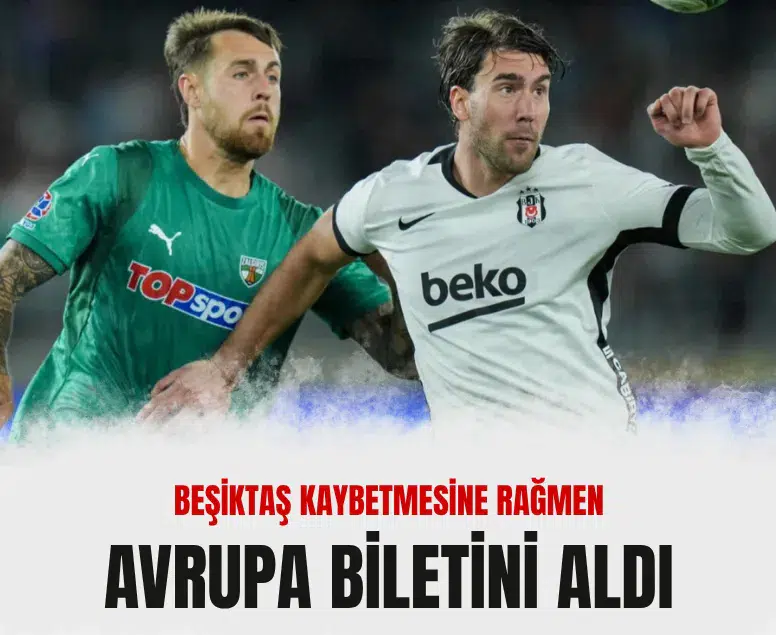 Beşiktaş Avrupa Ligi'nde Zalgiris karşısında galip gelse de geri döndü