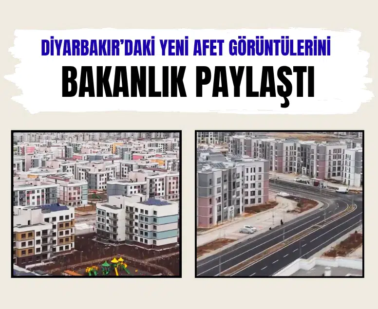 Diyarbakır Oğlaklı afet konutlarında teslimat sayısı 17 bini aştı