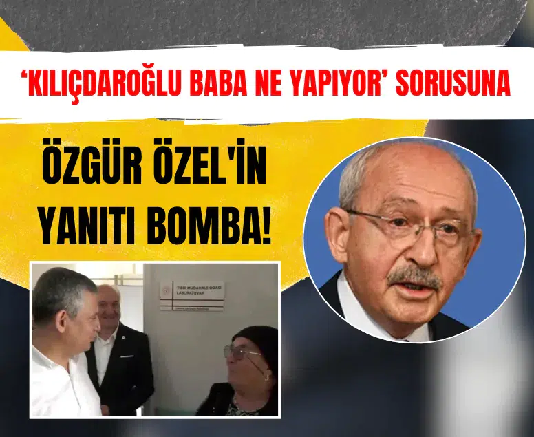 Özgür Özel'den Kocaeli ziyaretinde Kılıçdaroğlu sorusuna esprili yanıt