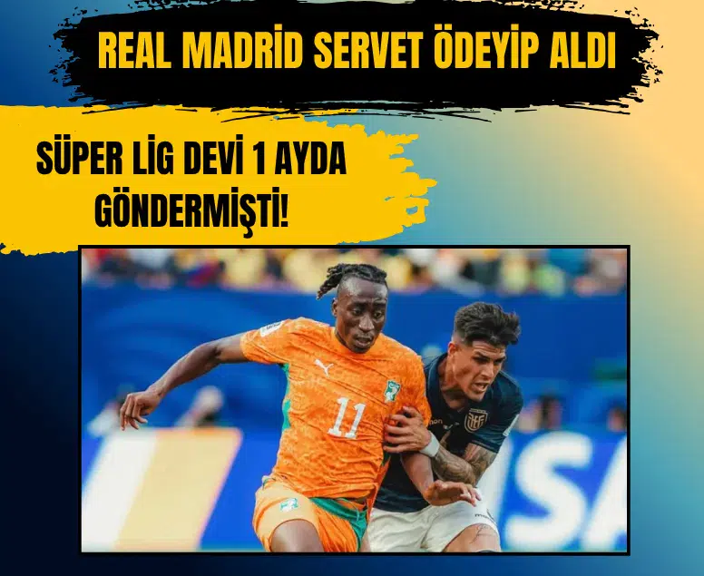 Real Madrid, Fenerbahçe'de denenip gönderilen Yan Diomande'yi kadrosuna kattı