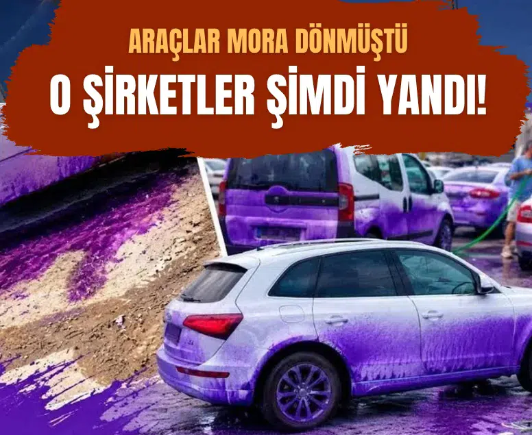 Afyonkarahisar’da yola boya dökerek kirliliğe yol açan firmalara 20 milyon lira ceza