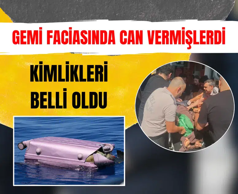 Girne’de batan feribotta ölenlerin kimlikleri açıklandı