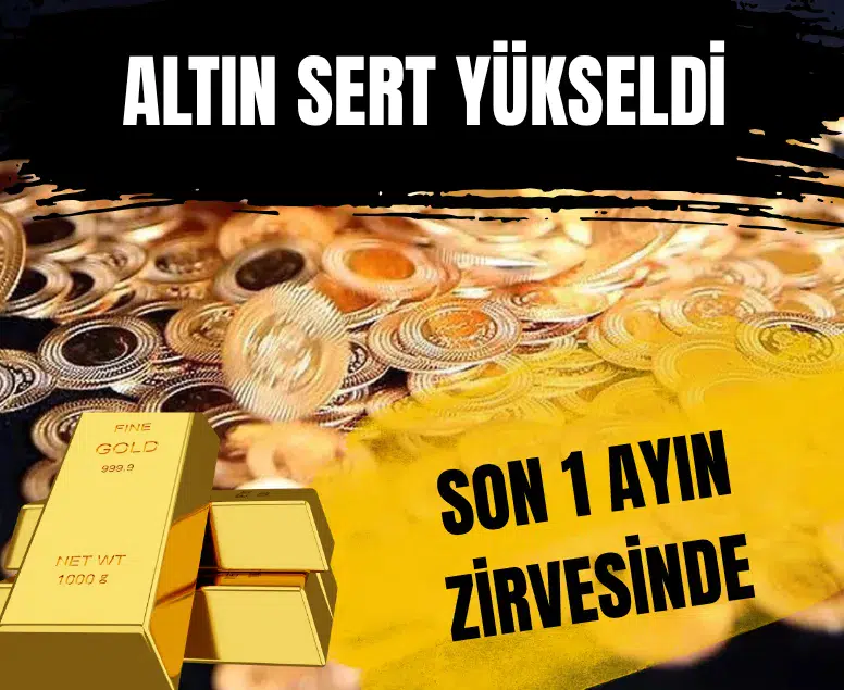 Ons altın ve gümüş fiyatlarında 1 ayın zirvesi görüldü