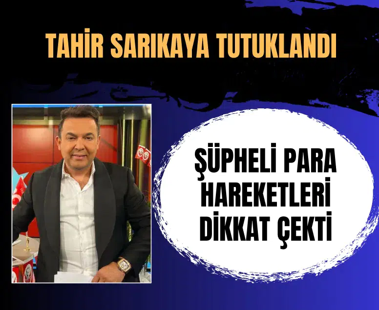 Gazeteci Tahir Sarıkaya şantaj suçlamasıyla tutuklandı