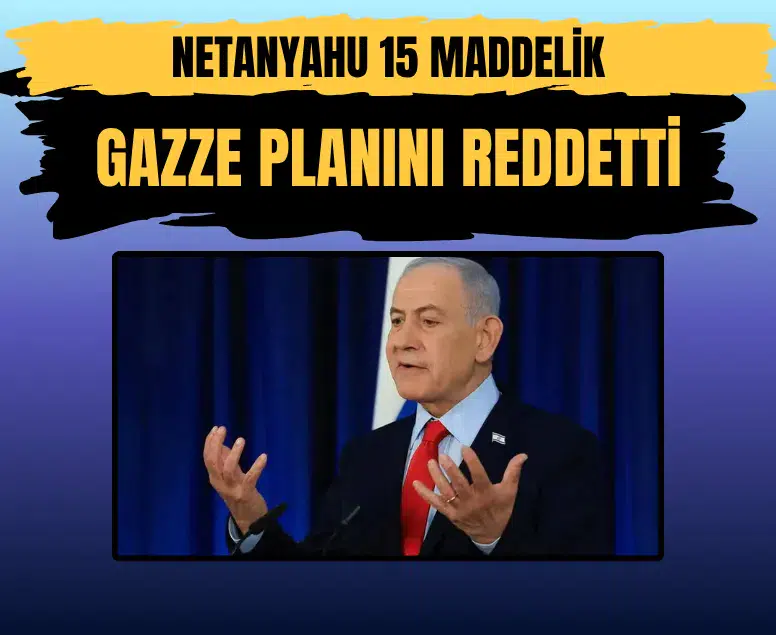 İsrail, Gazze için hazırlanan 15 maddelik ateşkes planını reddetti