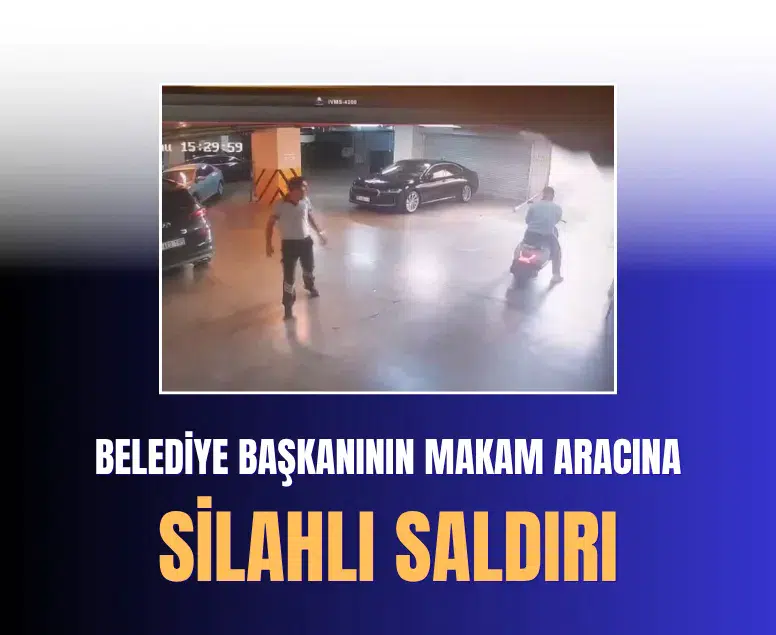 Çiğli Belediye Başkanı Onur Emrah Yıldız'ın makam aracına silahlı saldırı