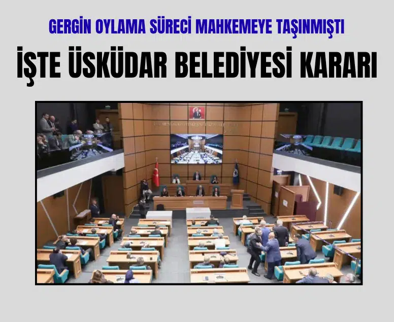 Üsküdar'da seçimin yenilenmesine karar verildi
