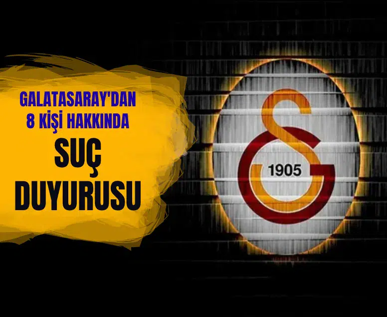 Galatasaray 8 sosyal medya hesabı hakkında suç duyurusunda bulundu