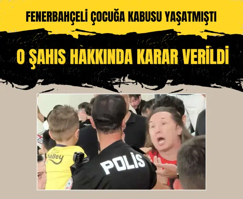 Fenerbahçeli çocuğun formasını zorla çıkartan şüpheli hakkında ev hapsi kararı verildi