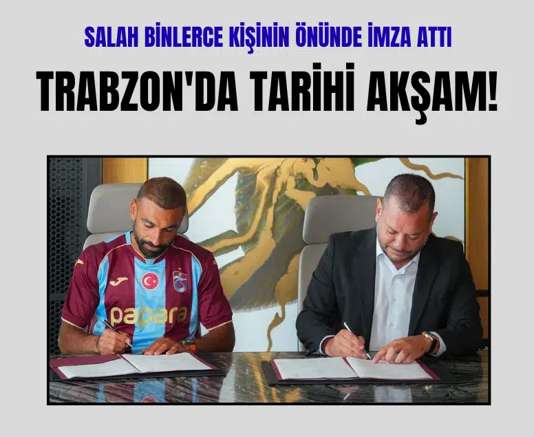 Trabzonspor Mohamed Salah ile 2 yıllık sözleşme imzaladı