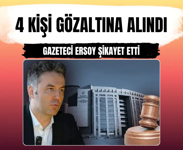 Gazeteci Mehmet Akif Ersoy'a cezaevinde tahliye vaadi: 4 şüpheli suçüstü yakalandı