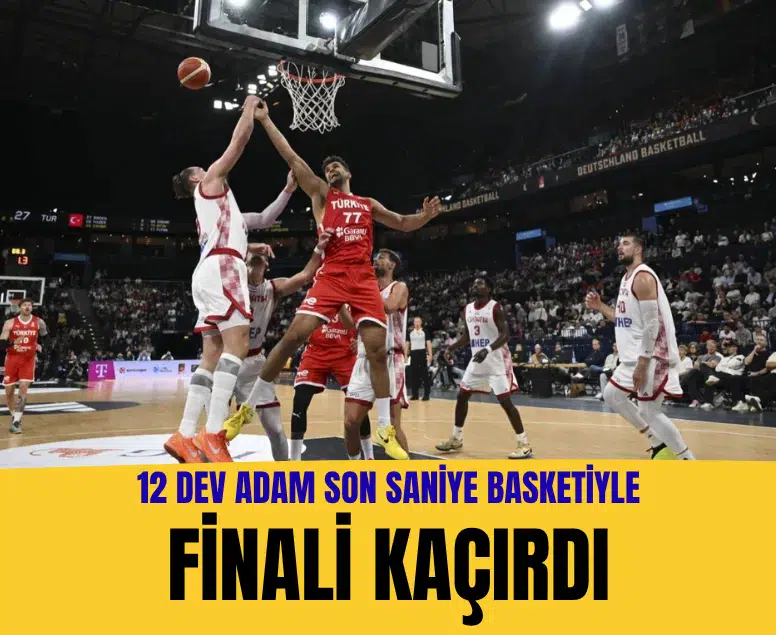 A Milli Erkek Basketbol Takımı Hırvatistan'a 95-94 yenildi
