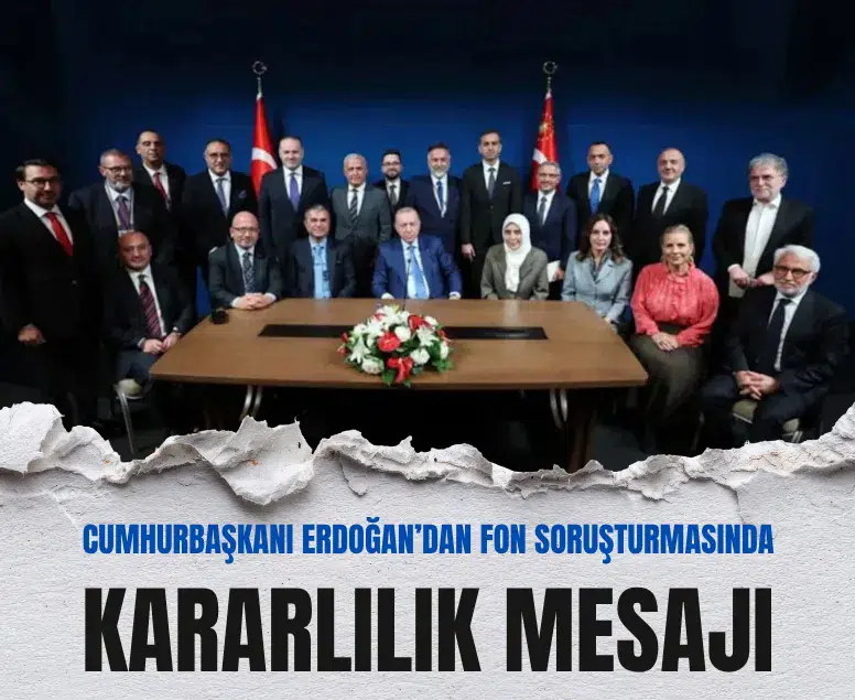 Cumhurbaşkanı Erdoğan'dan sermaye piyasalarındaki fon soruşturması açıklaması