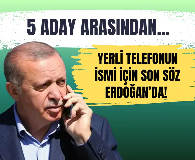 Yerli otomobil Togg'dan sonra cep telefonu için de geri sayım başladı: Karar Erdoğan'da!