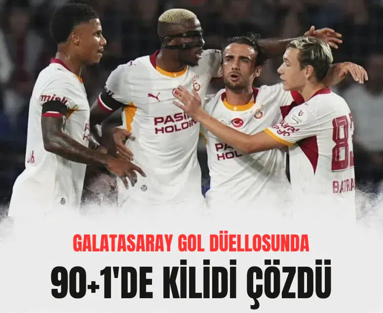 Galatasaray Başakşehir'i deplasmanda 3-2 mağlup etti
