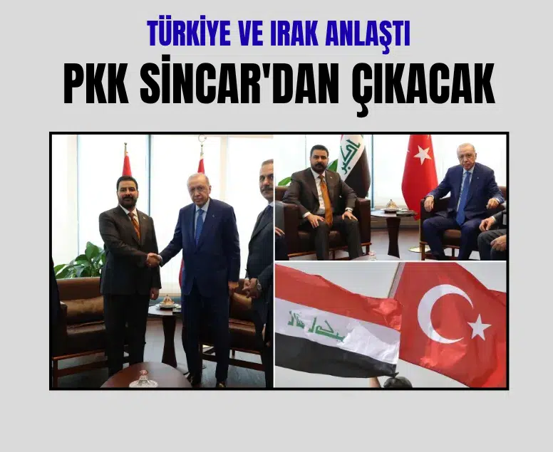 Türkiye ve Irak anlaştı: PKK Sincar'dan çekilecek