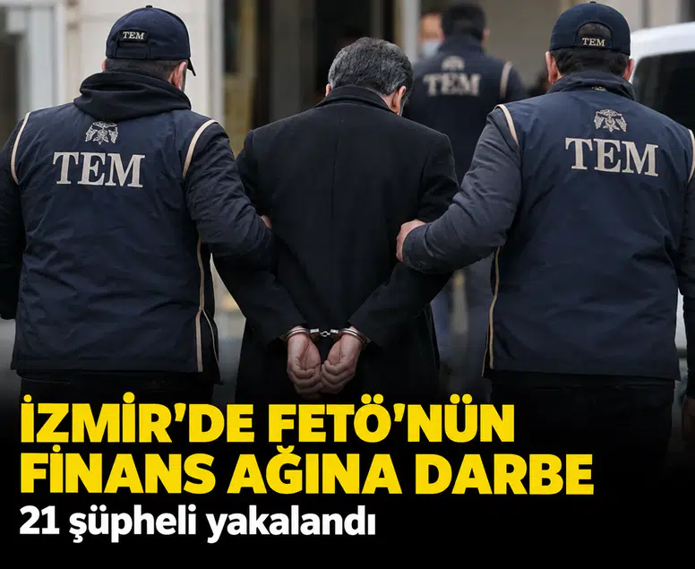 İzmir merkezli FETÖ operasyonu: Nakit paralar ve altınlar ele geçirildi