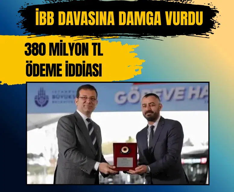 İBB davasında sanık Baka’dan 380 milyon liralık ödeme iddiası