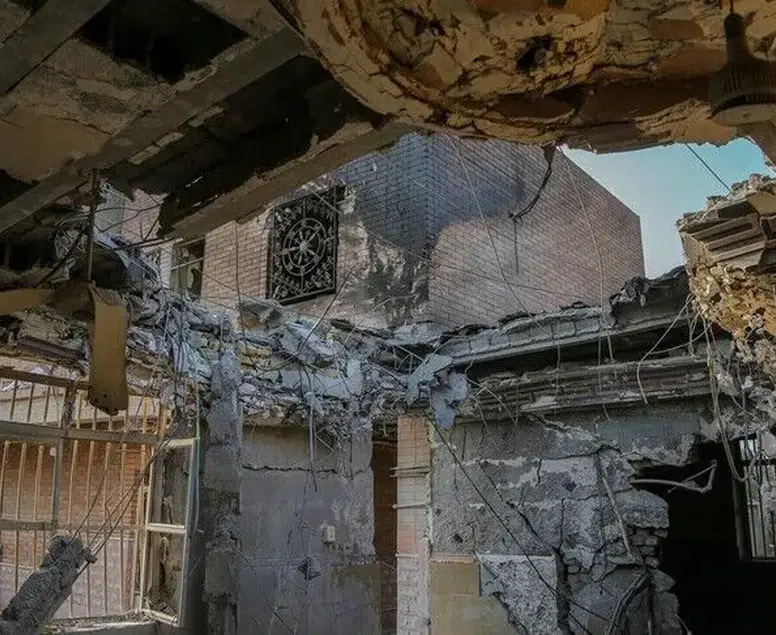 Düğün evi füzeyle yas evine dönüştü: İran'daki facianın izleri görüntülendi