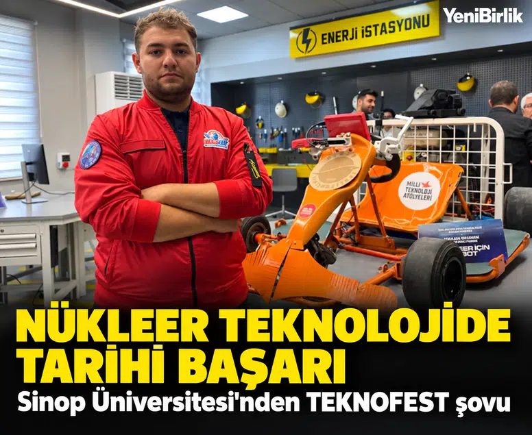 Radyasyonlu alanda çalışan robot geliştirdiler, TEKNOFEST'te şampiyon oldular