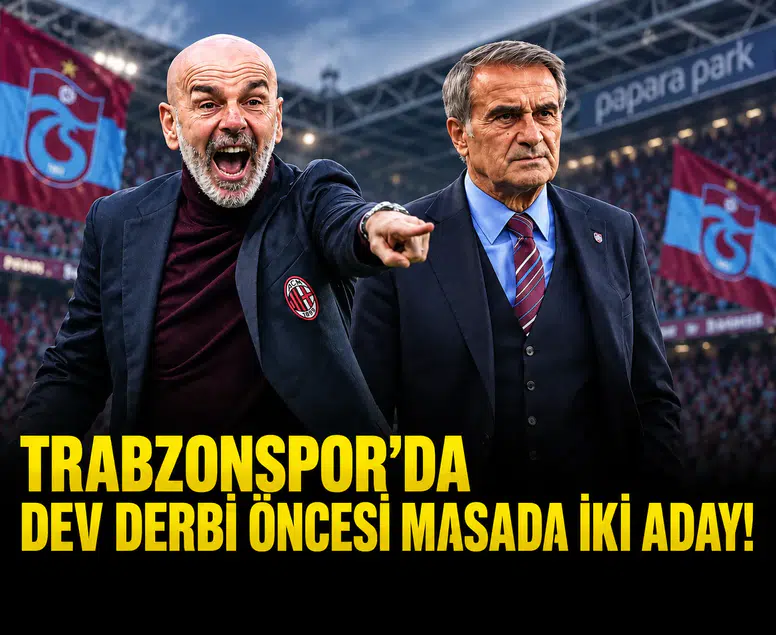 Trabzonspor'da dev derbi öncesi masada iki aday!