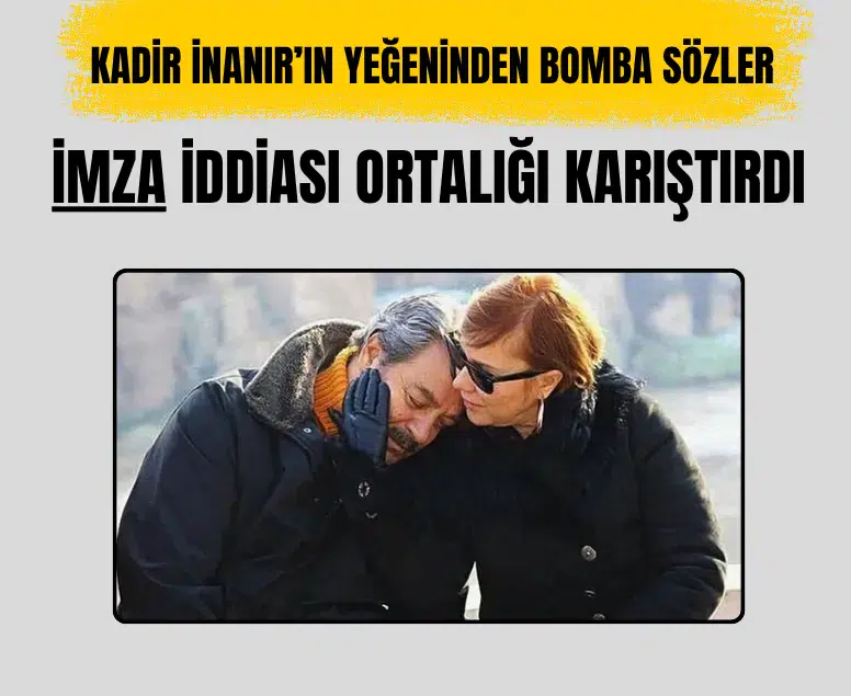 Kadir İnanır'ın miras kavgası büyüyor: Yeğeni Levent İnanır'dan vasiyetnameye itiraz