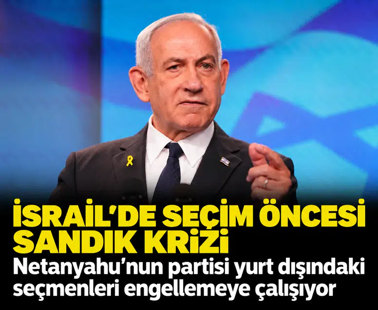 Netanyahu'nun partisi oy vermek için ülkesine gelmek isteyen İsraillileri engellemeye çalışıyor