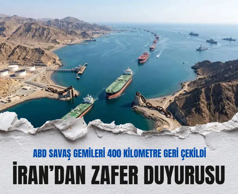 İran, ABD savaş gemilerinin Hürmüz Boğazı'ndan 400 kilometre geri çekildiğini öne sürdü
