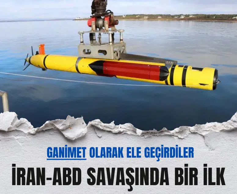 İran, Hürmüz Boğazı'nda ABD'ye ait insansız su altı aracını ele geçirdi