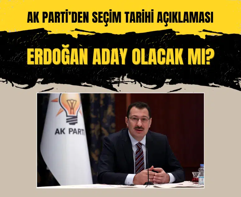 AK Parti'den seçim tarihi açıklaması: Meclis kararıyla önü açılabilir