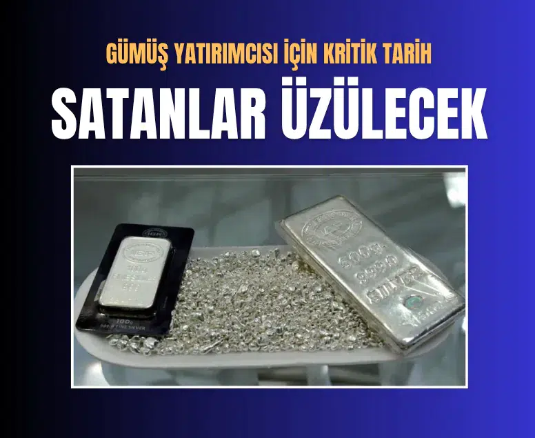 Gümüş fiyatları için eylül uyarısı: Gramda kırılma bekleniyor