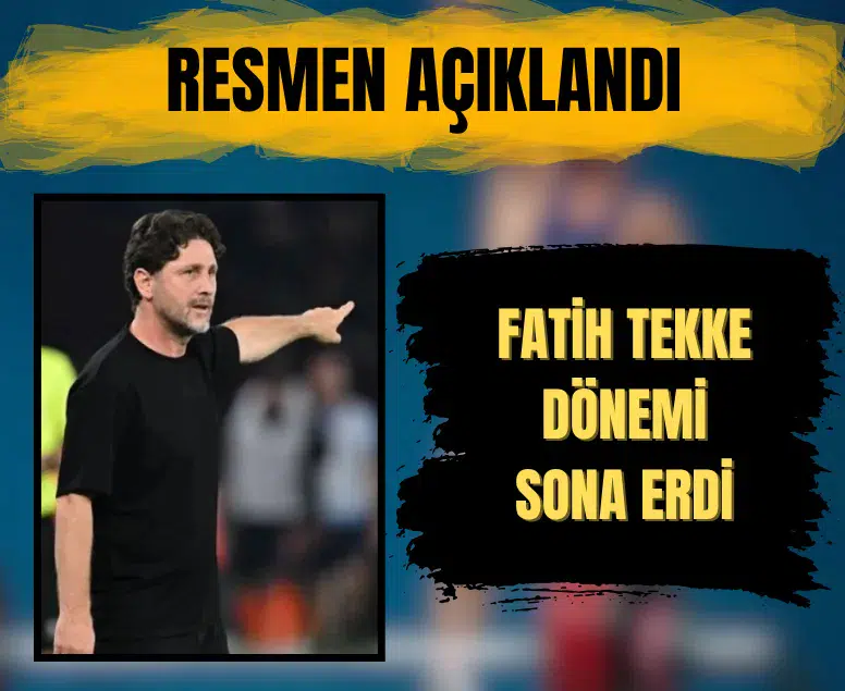 Trabzonspor teknik direktörlük koltuğu için yeni arayışlar başladı: Fatih Tekke dönemi sona erdi