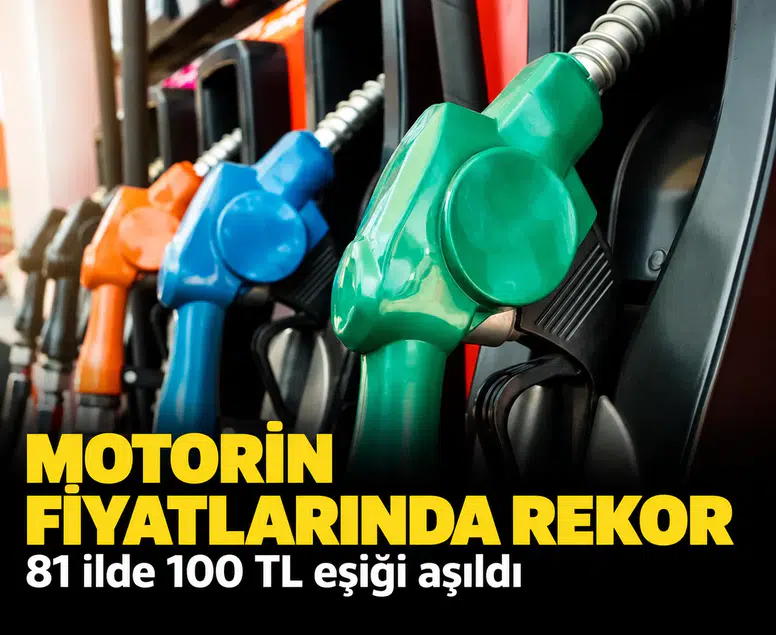 Motorin fiyatlarında rekor: 81 ilde 100 TL eşiği aşıldı