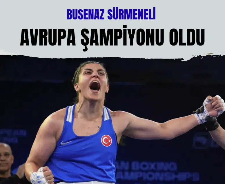 Busenaz Sürmeneli ikinci kez Avrupa şampiyonu oldu