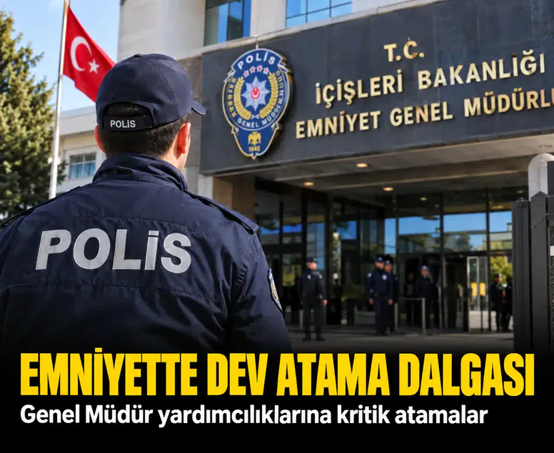 Gece yarısı kararnamesi: 39 şehre yeni emniyet müdürü atandı