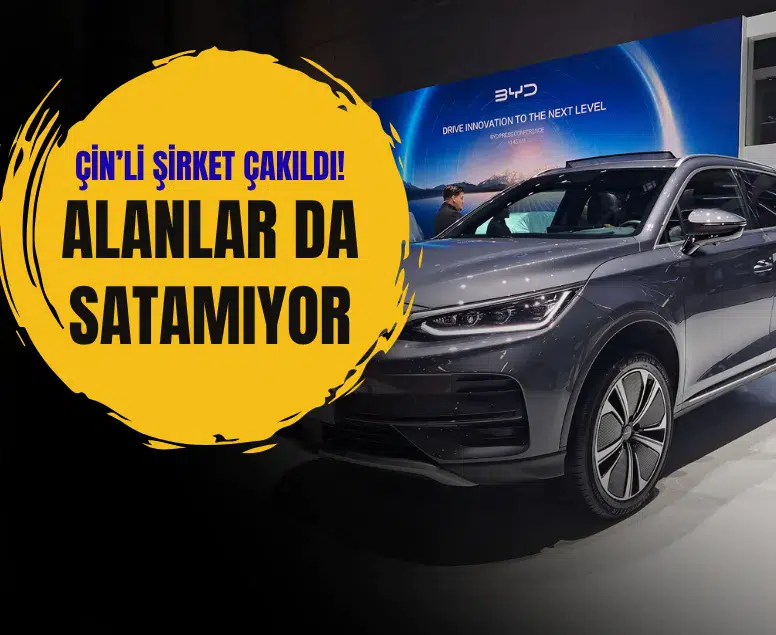 Çinli otomobillerin pazar payı çakıldı: BYD’de satışlar durma noktasına geldi