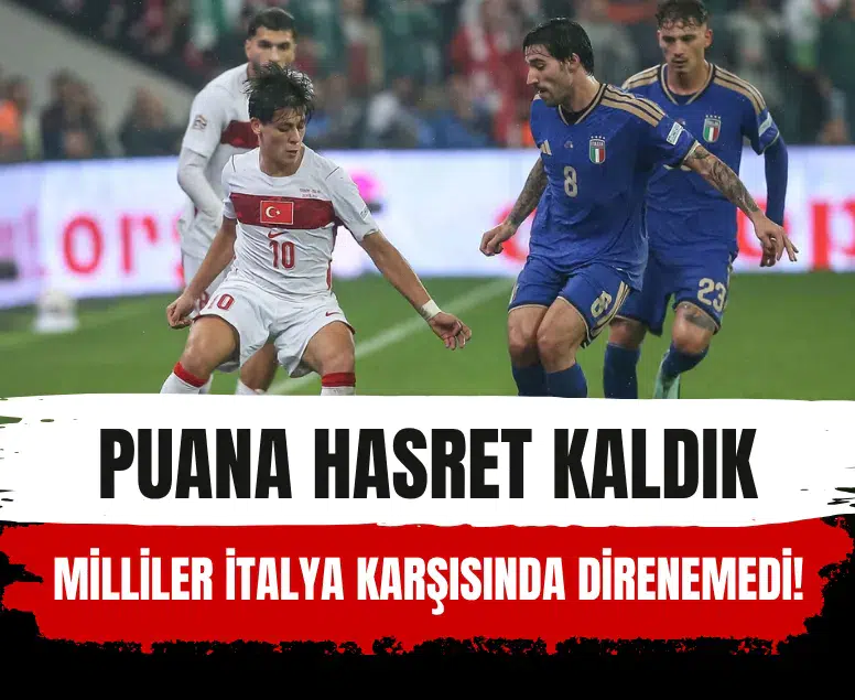 Milliler İtalya karşısında direnemedi! Maçın geniş özeti ve golleri