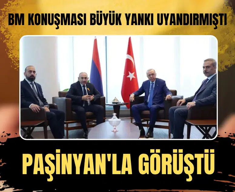 Cumhurbaşkanı Erdoğan New York'ta Ermenistan Başbakanı Paşinyan'ı kabul etti