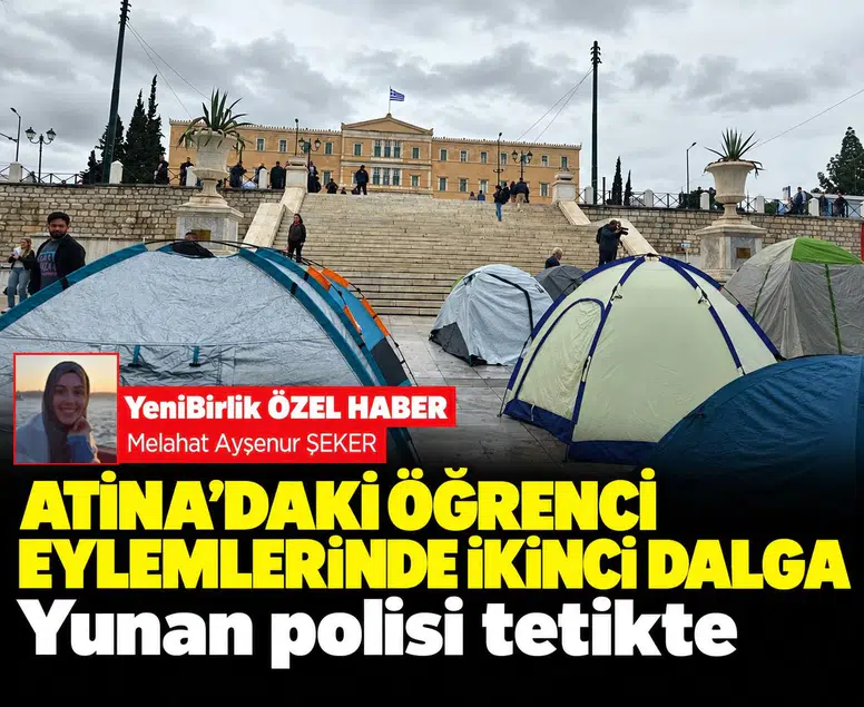 Atina'daki öğrenci eylemlerinde ikinci dalga: Yunan polisi tetikte