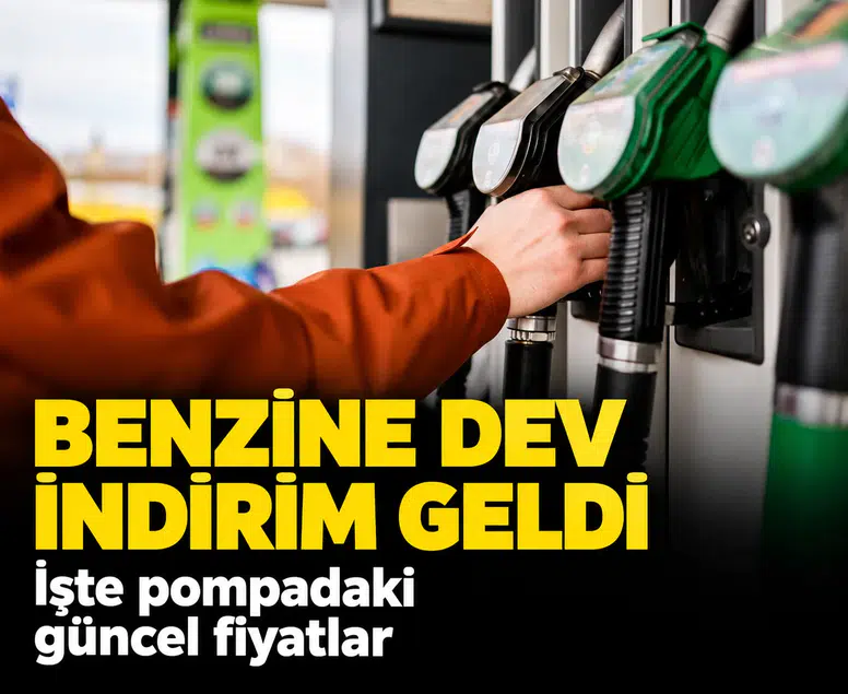 Benzine dev indirim geldi: İşte pompadaki güncel fiyatlar