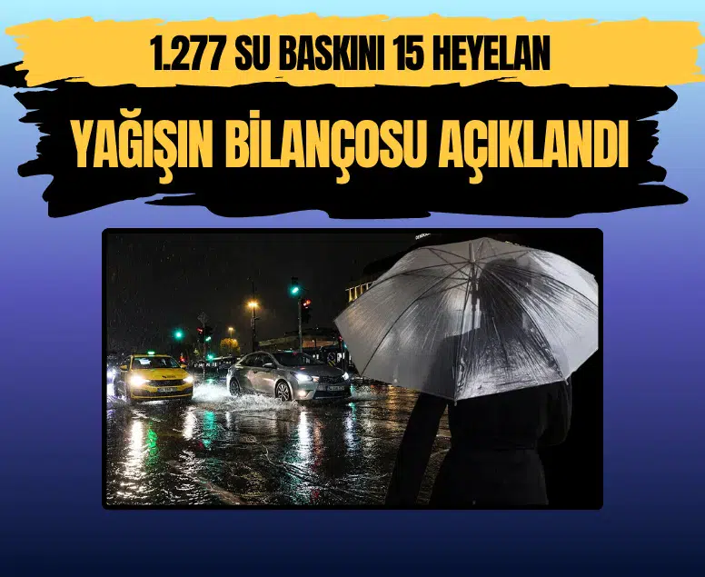 İstanbul'da şiddetli sağanak hayatı olumsuz etkiledi: AFAD kriz masası oluşturdu