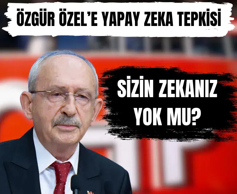 Kemal Kılıçdaroğlu'ndan yapay zekâlı aday belirleme sürecine eleştiri